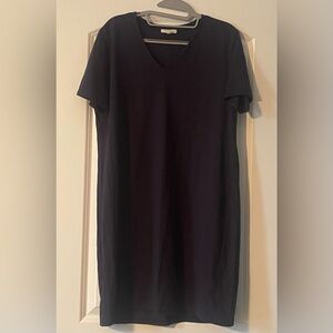Como Blu Navy Blue T-shirt Dress